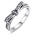 Picture of Cubic Zirconia Platinum Plated Fashion Ring in Flattering Style