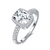 Picture of 925 Sterling Silver Cubic Zirconia Fashion Ring Online Shopping