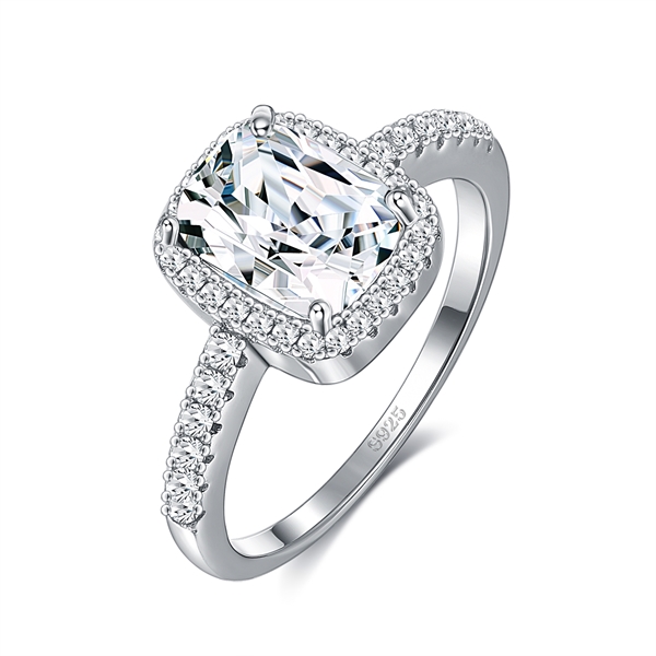 Picture of 925 Sterling Silver Cubic Zirconia Fashion Ring Online Shopping