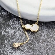 Picture of Staple Casual White Pendant Necklace