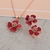 Picture of Delicate Flower Casual Necklace and Earring Set