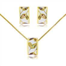 Show details for Zinc Alloy Classic Necklace and Earring Set with Unbeatable Quality