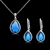 Picture of Reasonably Priced Rose Gold Plated Red Necklace and Earring Set from Reliable Manufacturer