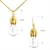 Picture of Fashion Flower Casual Necklace and Earring Set
