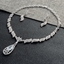Show details for Casual White Necklace and Earring Set Shopping