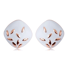 Show details for Good Quality Enamel Casual Stud Earrings