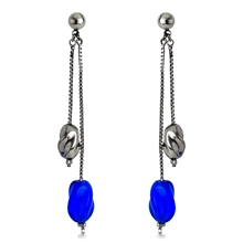 Show details for Zinc Alloy Enamel Dangle Earrings with Unbeatable Quality