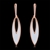 Picture of Most Popular Enamel Black Dangle Earrings