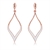 Picture of Distinctive White Classic Dangle Earrings with Low MOQ