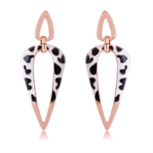 Show details for Irresistible Black Zinc Alloy Dangle Earrings As a Gift