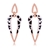 Picture of Irresistible Black Zinc Alloy Dangle Earrings As a Gift