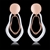 Picture of Need-Now Pink Enamel Dangle Earrings from Editor Picks