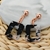 Picture of Bulk Rose Gold Plated Black Dangle Earrings Exclusive Online
