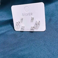 Picture of Fancy Casual Platinum Plated Stud Earrings