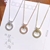 Picture of Low Cost Rose Gold Plated Casual Pendant Necklace with Low Cost