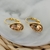 Picture of Hot Selling Yellow Classic Small Hoop Earrings from Top Designer