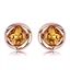 Show details for Distinctive Yellow Zinc Alloy Stud Earrings As a Gift