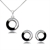 Picture of Inexpensive Platinum Plated Zinc Alloy Necklace and Earring Set from Reliable Manufacturer