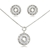 Picture of Top Shell White Necklace and Earring Set