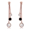 Show details for Rose Gold Plated Shell Dangle Earrings Exclusive Online