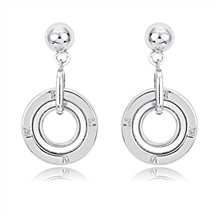 Show details for Best Selling Casual Platinum Plated Dangle Earrings