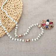 Picture of Sparkling Casual Artificial Pearl Long Pendant