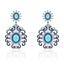 Show details for Copper or Brass Cubic Zirconia Dangle Earrings From Reliable Factory