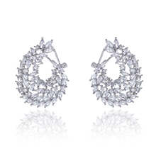 Show details for Fashionable Casual Copper or Brass Stud Earrings