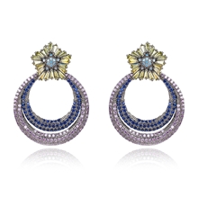 Show details for Bling Casual Copper or Brass Dangle Earrings