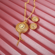 Show details for New Casual Dubai Necklace and Earring Set