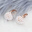 Show details for Great Artificial Pearl Casual Small Hoop Earrings