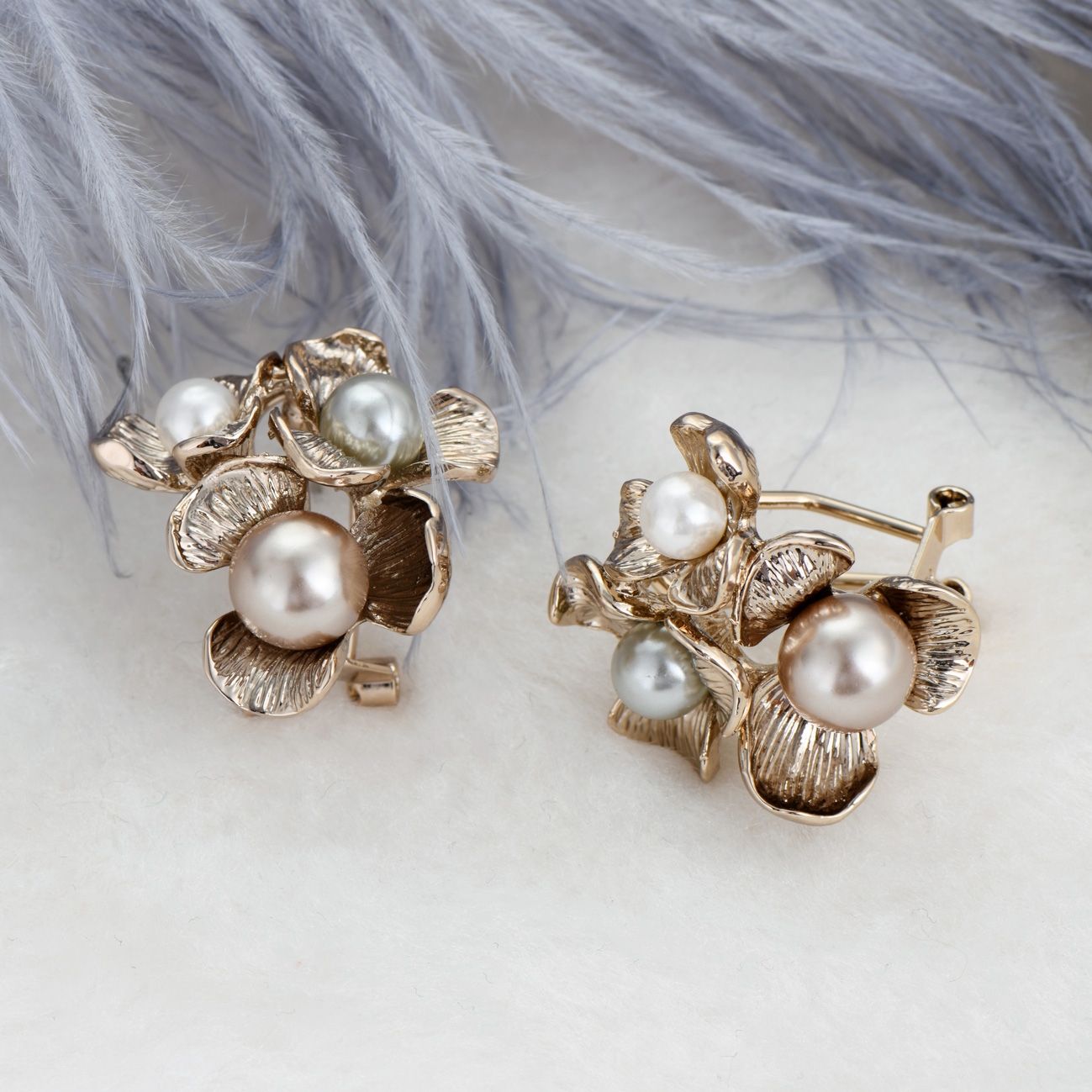 Bulk Gold Plated Classic Stud Earrings