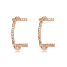 Show details for Affordable Rose Gold Plated Delicate Stud Earrings from Trust-worthy Supplier