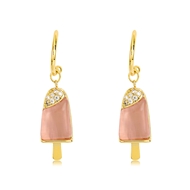 Picture of Delicate Cubic Zirconia Casual Dangle Earrings