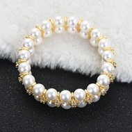 Show details for Sparkly Casual Gold Plated Fashion Bracelet