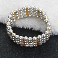 Show details for Shop Copper or Brass Gold Plated Fashion Bracelet with Wow Elements