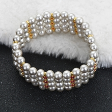 Show details for Shop Copper or Brass Gold Plated Fashion Bracelet with Wow Elements