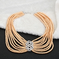 Show details for Bling Casual Cubic Zirconia Pendant Necklace