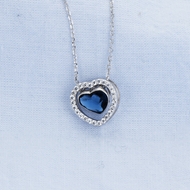Show details for Hot Selling Blue Fashion Pendant Necklace in Bulk