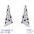 Picture of Great Value Blue Platinum Plated Dangle Earrings with Full Guarantee