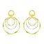 Show details for Great Value Gold Plated Big Dangle Earrings with Member Discount