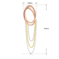 Picture of New Medium Dubai Dangle Earrings