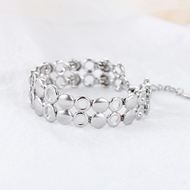Picture of Filigree Big Gold Plated Fashion Bracelet at Factory Price