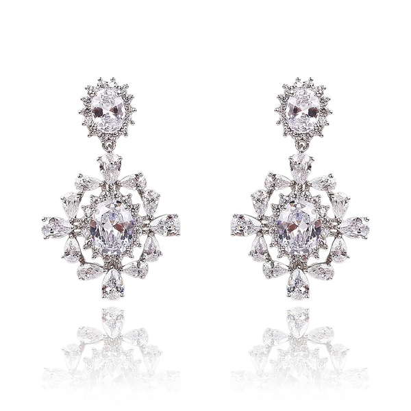 Picture of Recommended Platinum Plated Casual Dangle Earrings from Top Designer