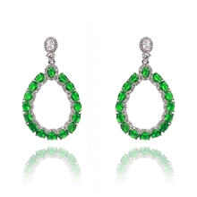 Show details for Best Cubic Zirconia Copper or Brass Dangle Earrings