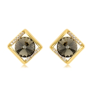 Picture of Most Popular Cubic Zirconia Small Big Stud Earrings