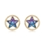 Picture of Beautiful Cubic Zirconia Star Big Stud Earrings
