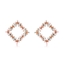 Show details for Copper or Brass Cubic Zirconia Big Stud Earrings at Unbeatable Price