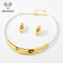 Show details for Best Selling Dubai Rose Gold Plated Necklace and Earring Set