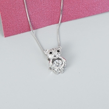 Show details for Fashion Cubic Zirconia White Pendant Necklace